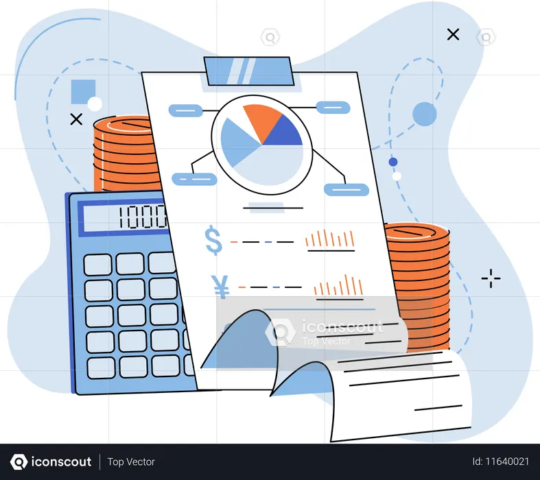 Exploración de datos de planificación financiera  Ilustración