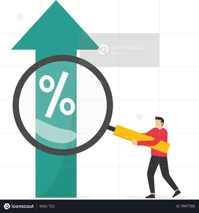 Explorar el crecimiento empresarial  Ilustración