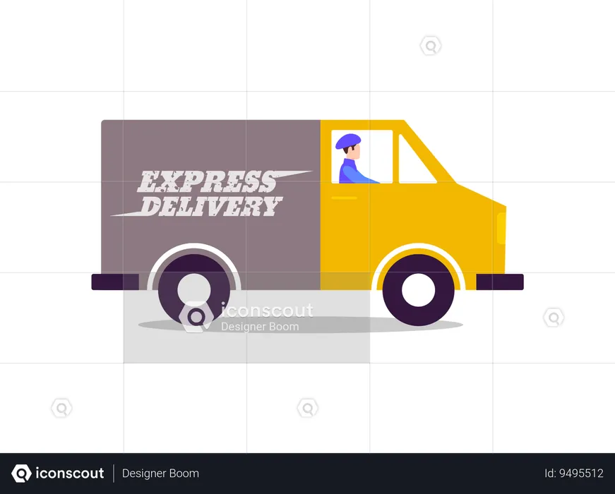 Express delivery  Illustration