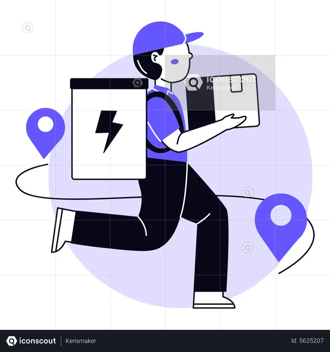 Express Delivery  Illustration