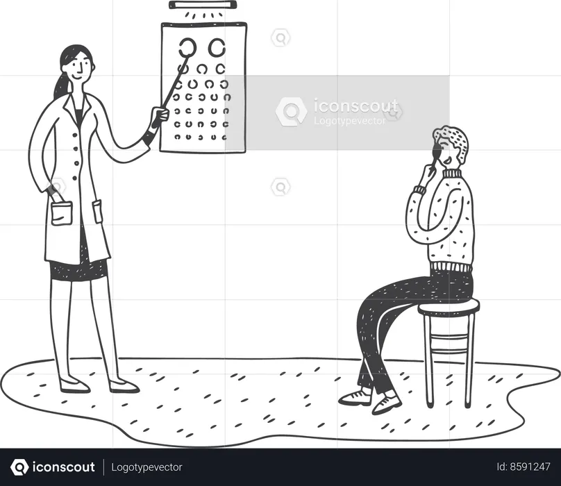 Eye test  Illustration
