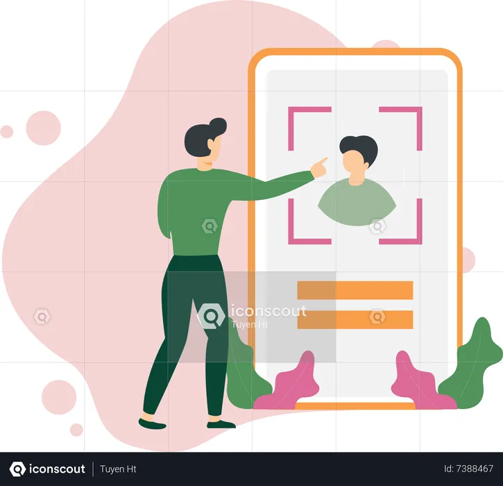 Face Recognition  Illustration