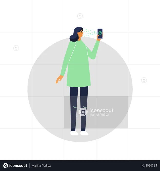 Face Recognition  Illustration