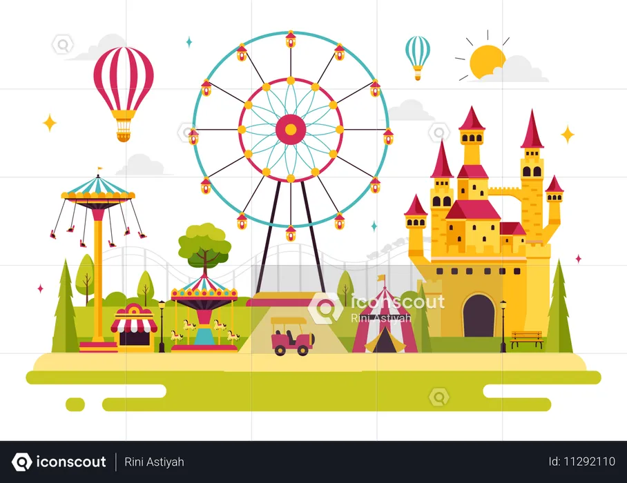 Fairground  Illustration