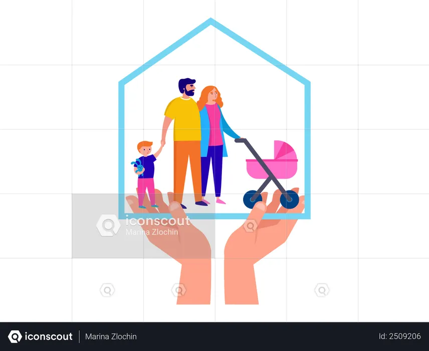 Family Care  Illustration