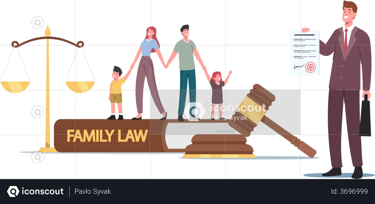 Family Law  Illustration
