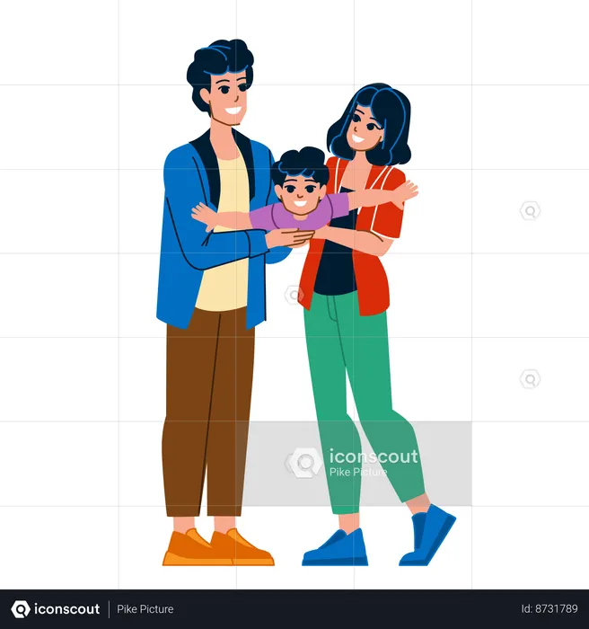Family time  Illustration