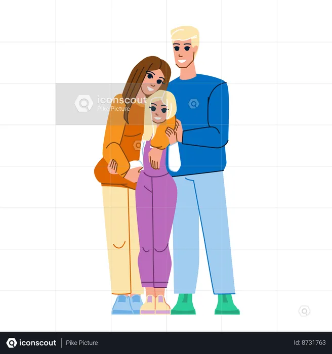 Family time  Illustration