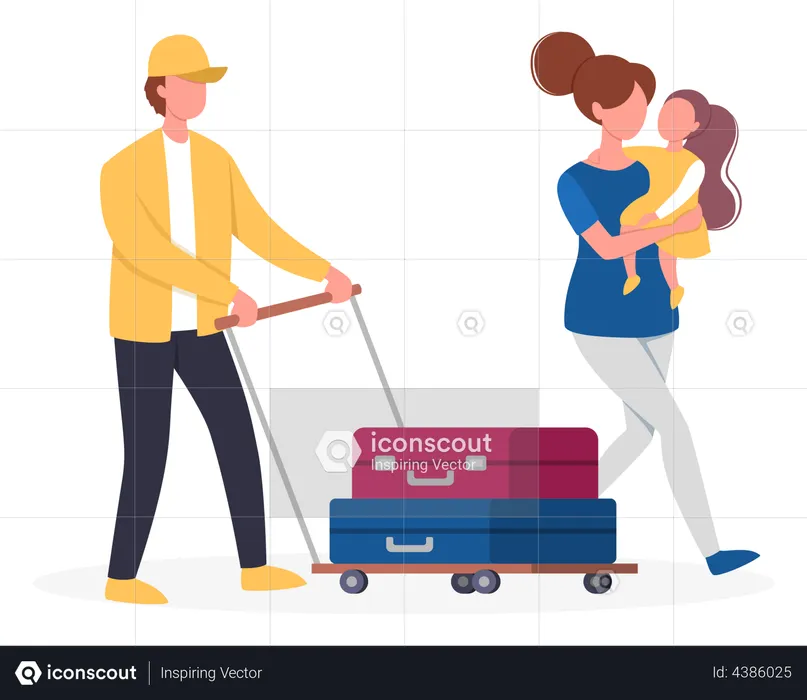 Family trip  Illustration