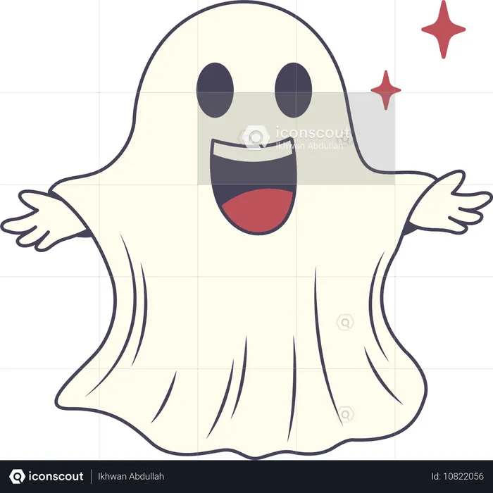 Fantasma horrible  Ilustración