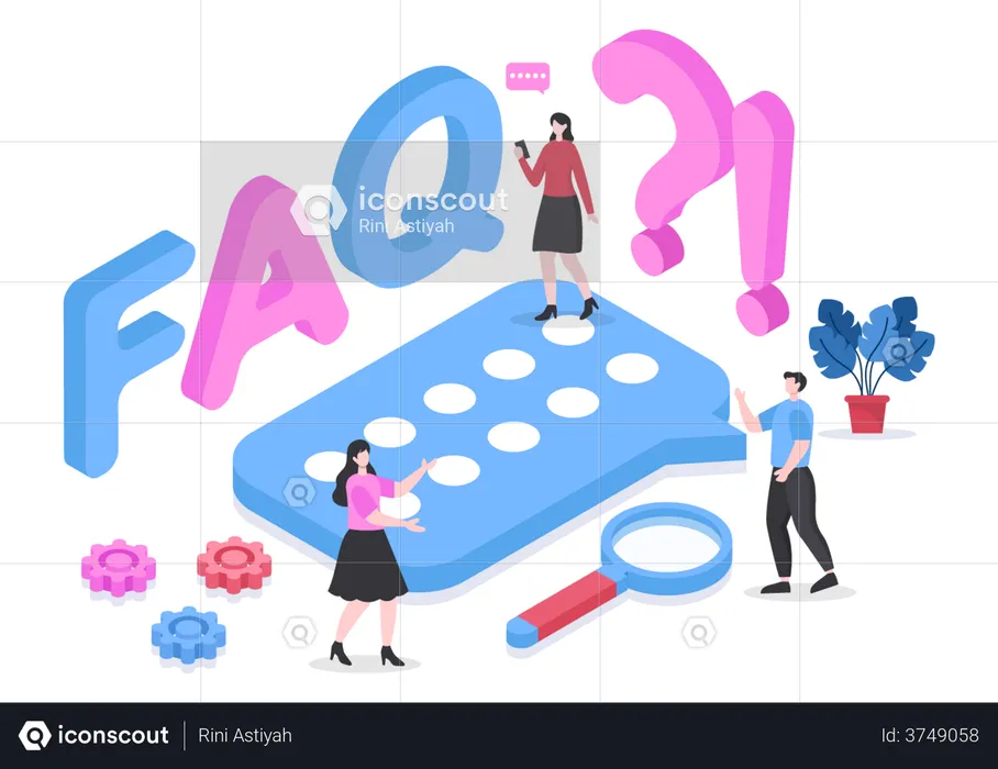 FAQ  Illustration