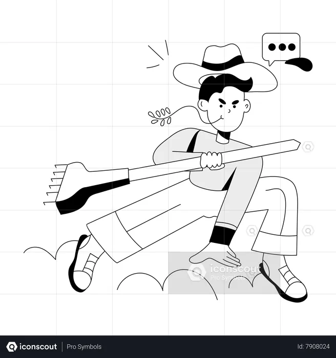 Farmer Boy  Illustration