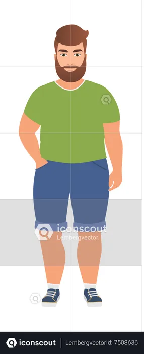 Fat Man  Illustration