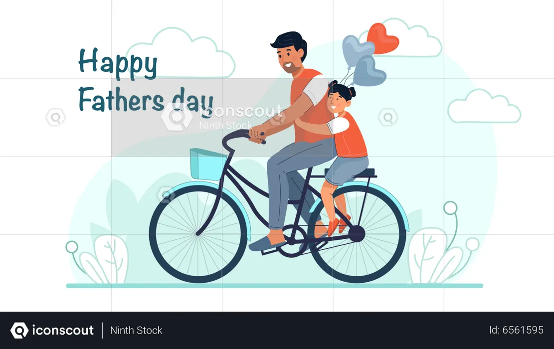 Fathers Day  Illustration