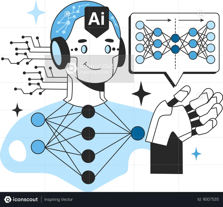 Réseau de neurones artificiels à action directe  Illustration