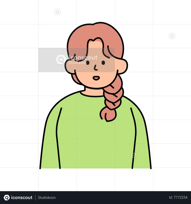 Female Avatar  Illustration
