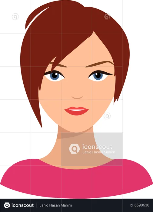 Female Avatar  Illustration