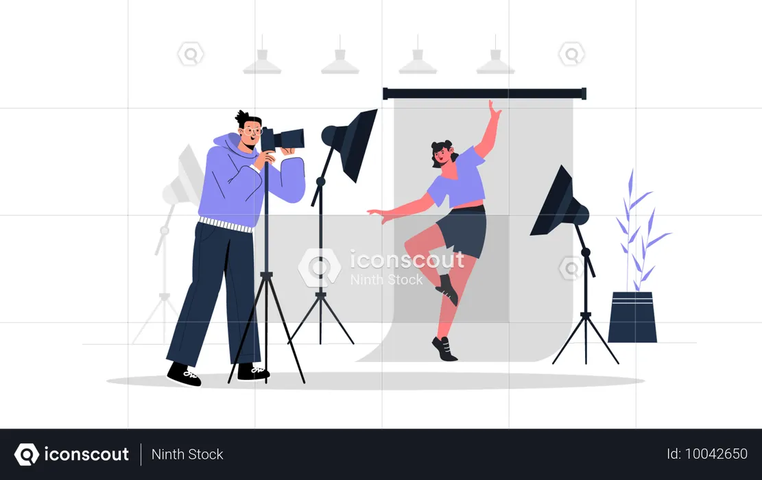 Female Model Photography  Illustration
