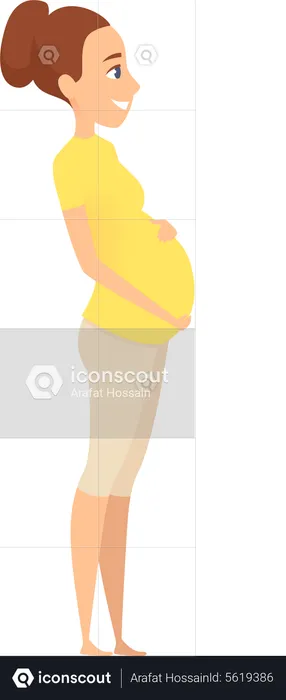 Femme enceinte  Illustration