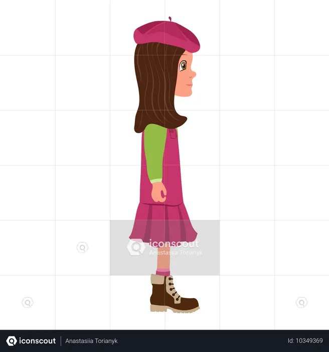 Femme moderne  Illustration