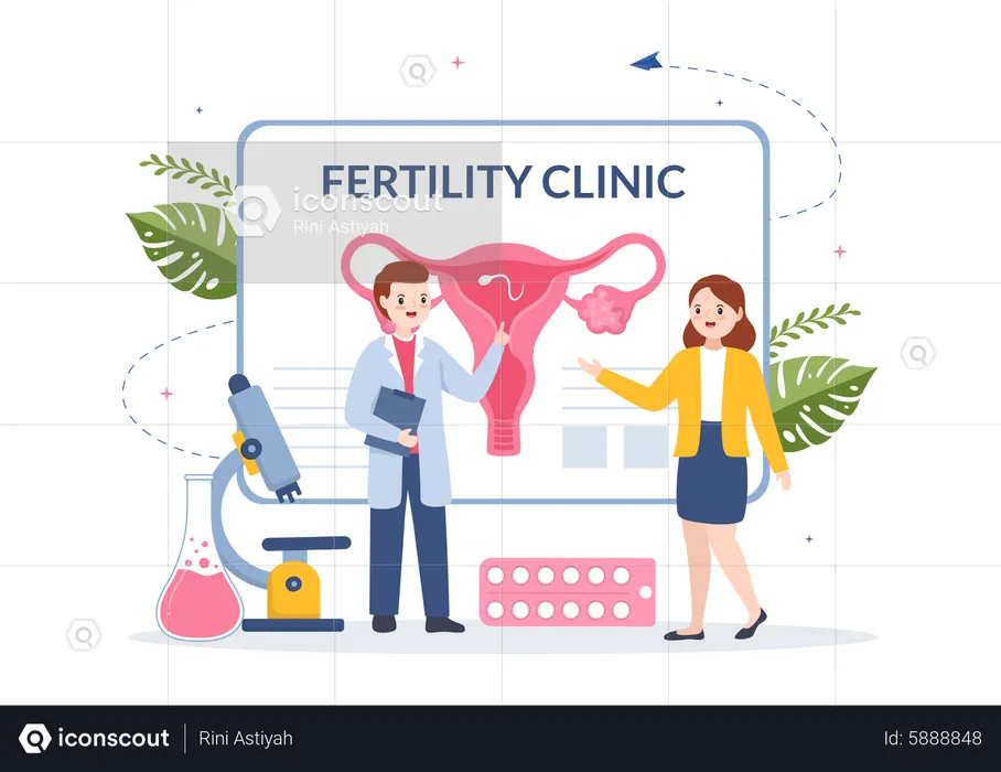 Fertility Clinic  Illustration