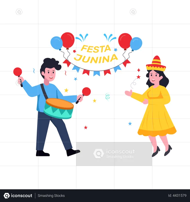 Festa Junina  Ilustração