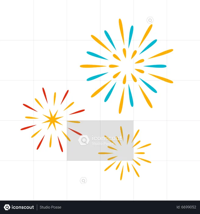 Feuerwerk  Illustration