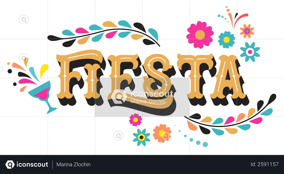 Fiesta  Illustration