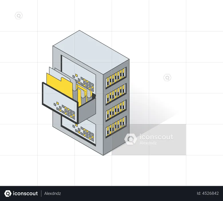 File management  Illustration