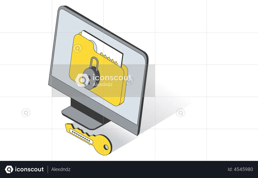 File Protection  Illustration