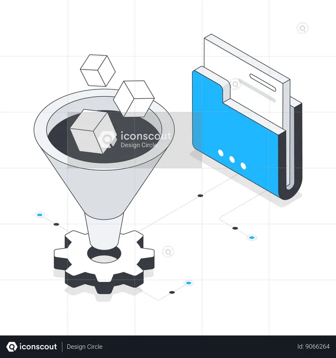 Filtración de datos  Ilustración