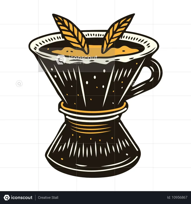 Filtre à café  Illustration