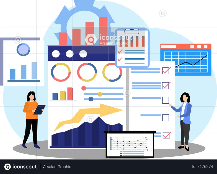 Finance analysis  Illustration