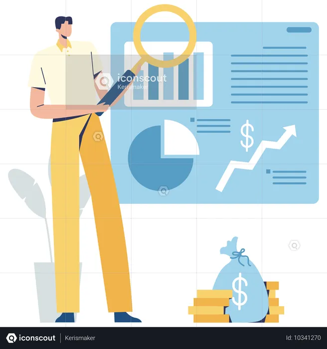 Finance Analytic  Illustration