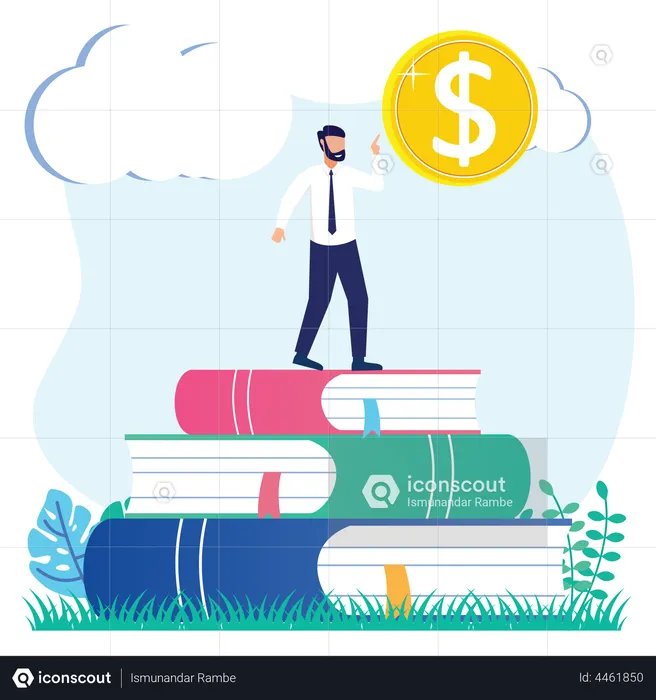 Finance Education  Illustration