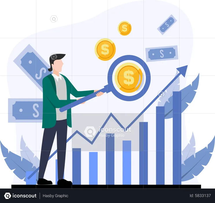 Finance Growth  Illustration