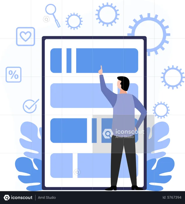 Finance planning  Illustration