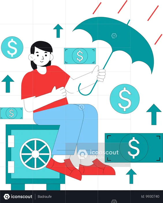 Finance Protection  Illustration