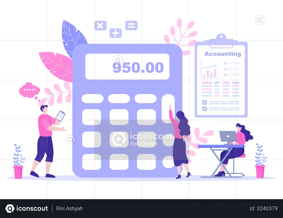 Finance Statement  Illustration