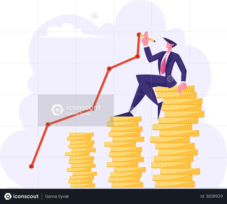 Finance Success  Illustration