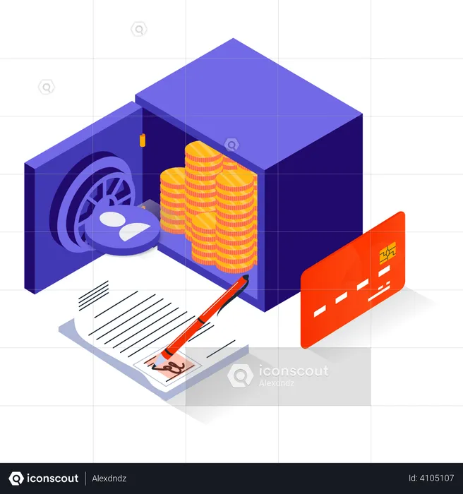 Financement sécurisé  Illustration