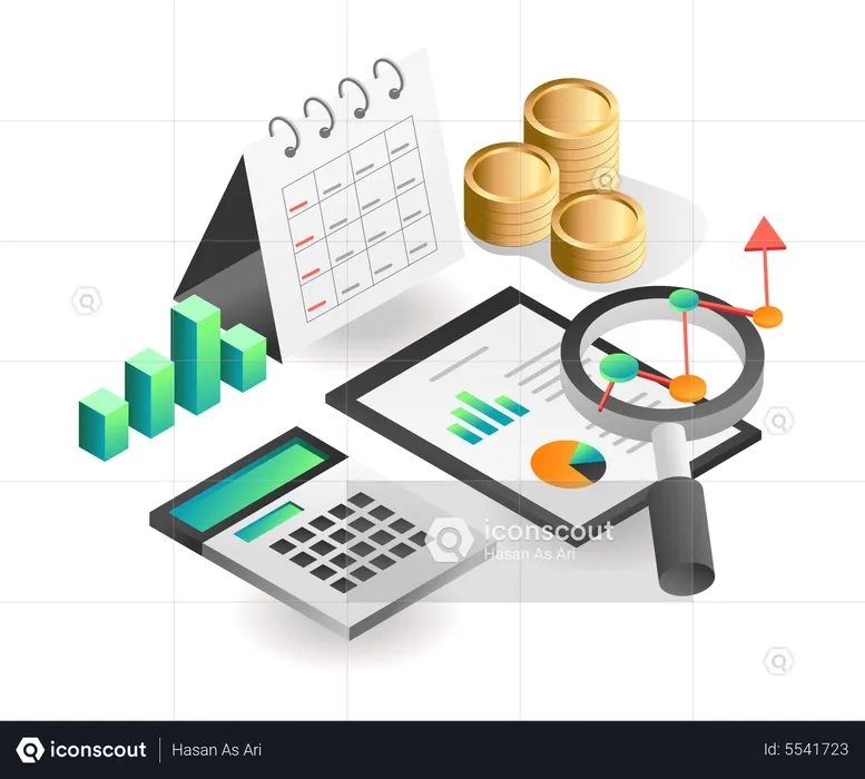 Financial Calculation Report  Illustration