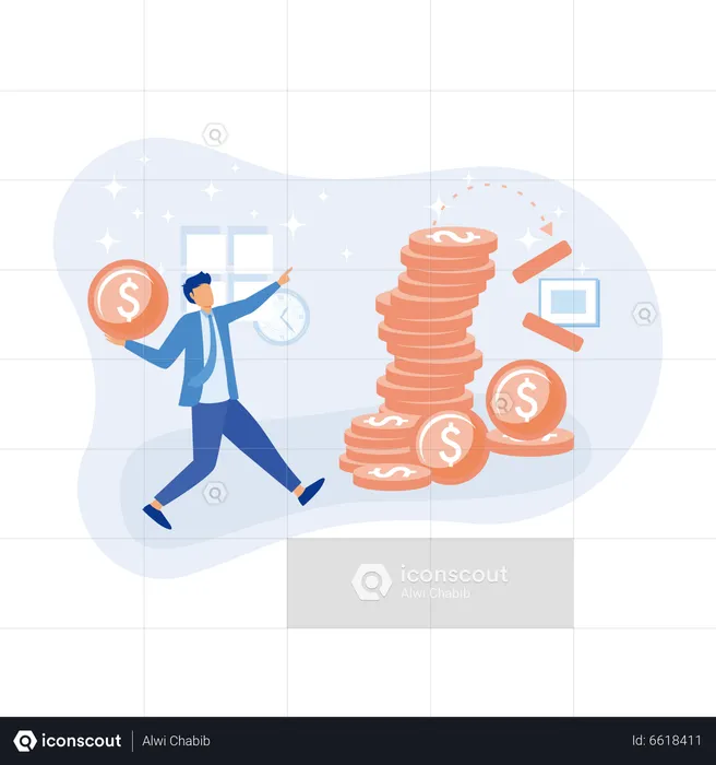 Financial crisis  Illustration