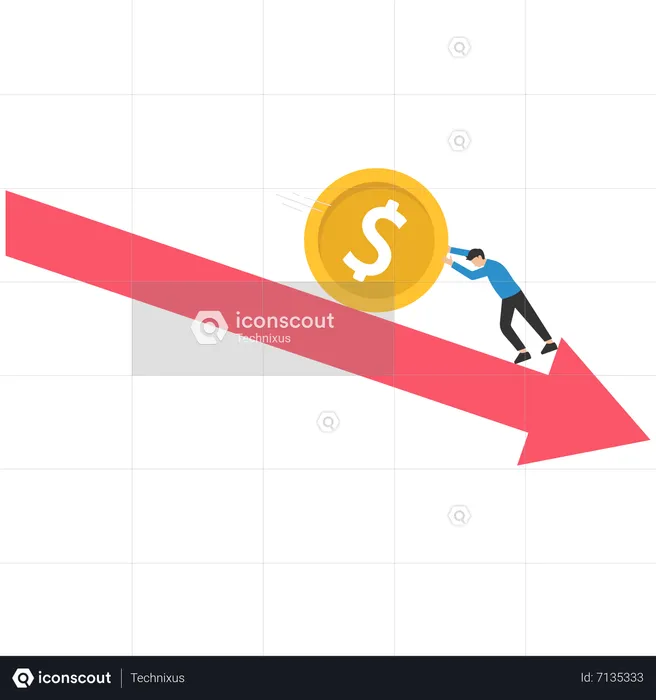 Financial crisis  Illustration