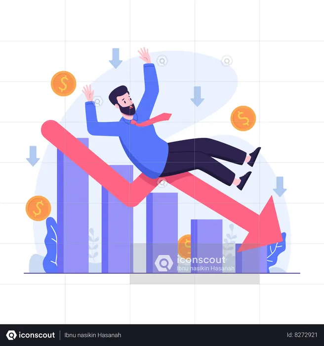 Financial Distress  Illustration