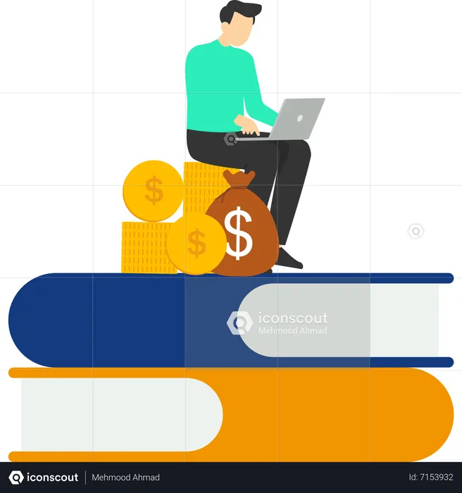 Financial education  Illustration