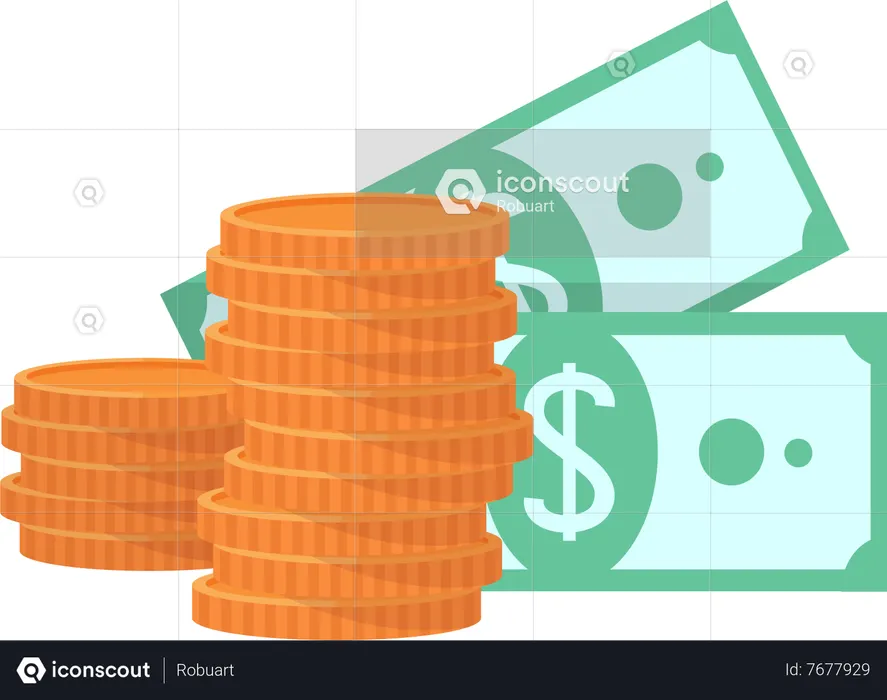 Financial gain  Illustration