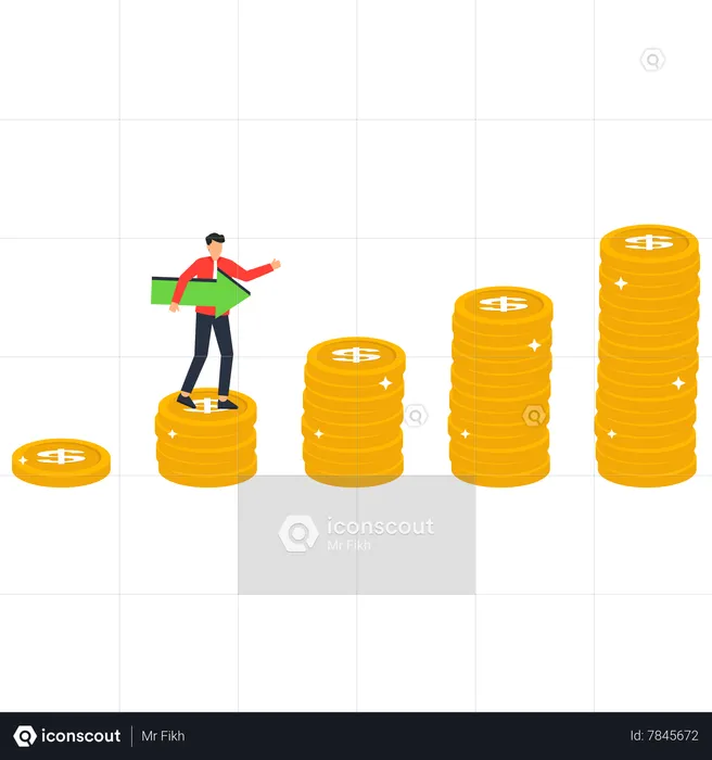 Financial goal  Illustration