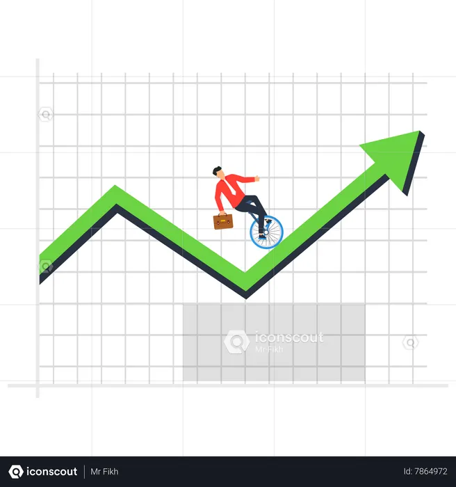 Financial growth  Illustration