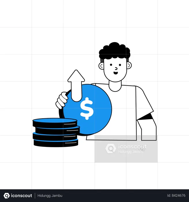 Financial Growth  Illustration